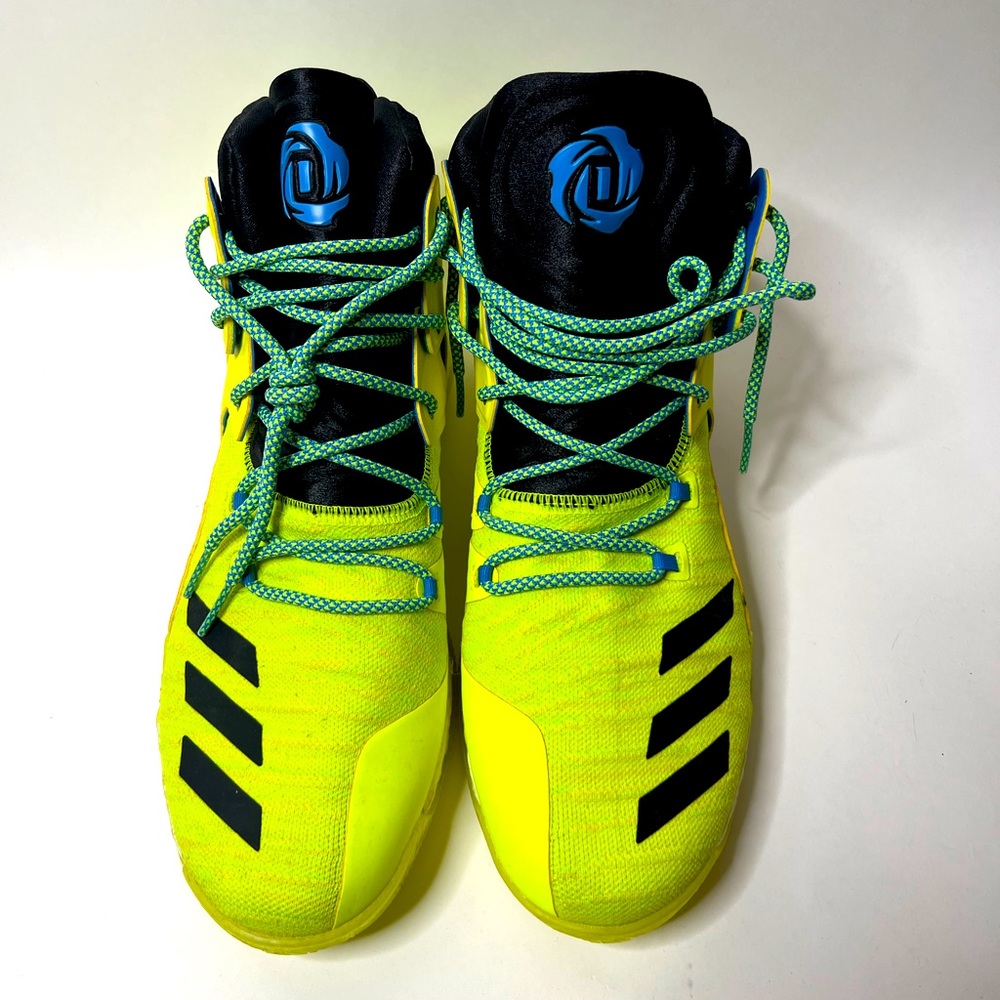adidas D Rose 7 Primeknit Volt Black AQ7215